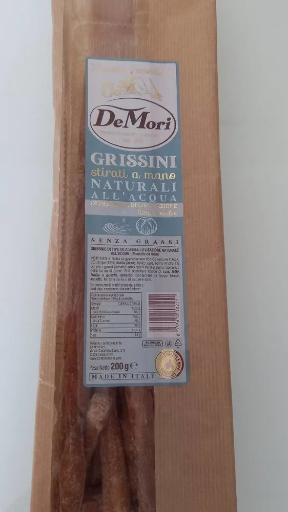 Grissini stirati a mano