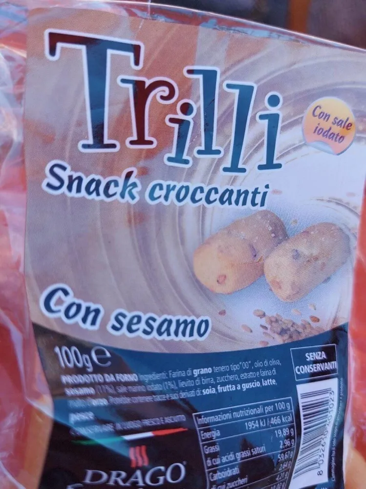 Trilli snack croccante