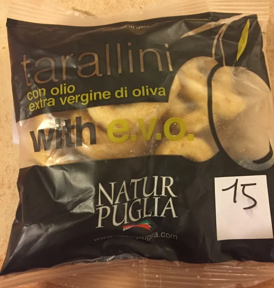 Tarallini con olio