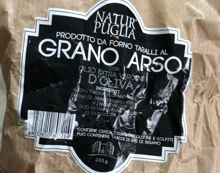 Taralli al grano arso
