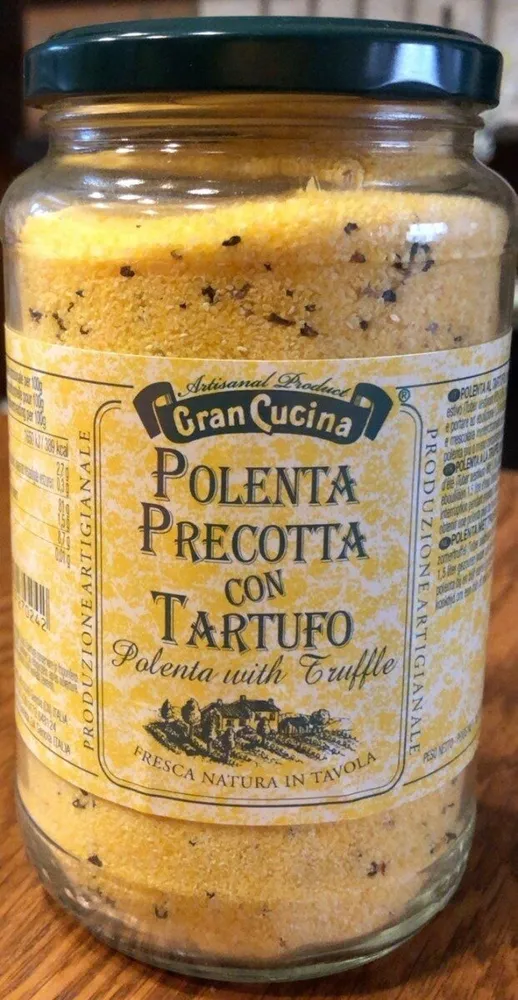 Polenta precotta con tartufo