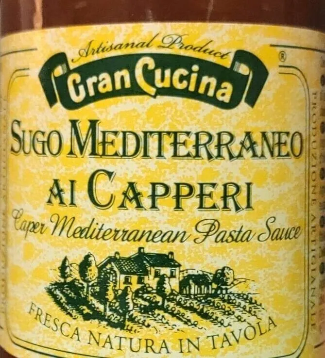Sugo mediterraneo ai capperi
