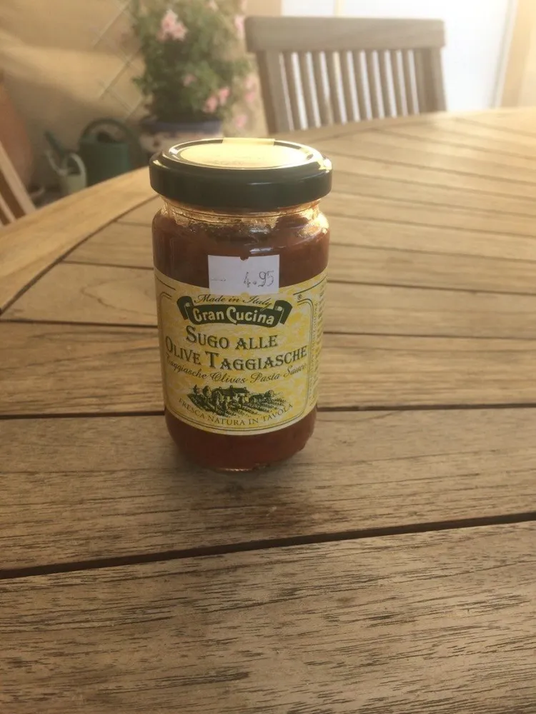 Sauce tomate aux olives