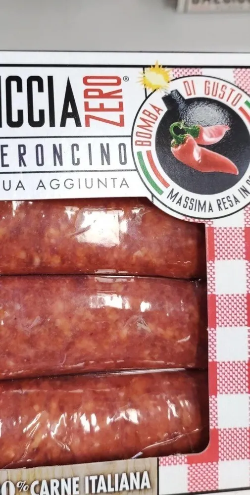 Salsiccia zero al peperoncino