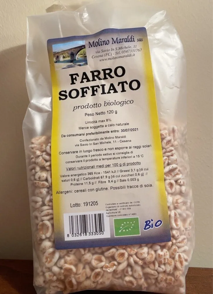 Farro soffiato