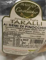 Taralli ai semi di finocchio