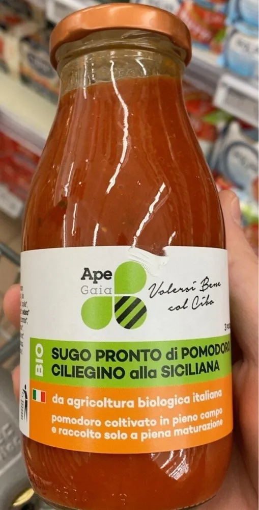 Sugo pronto di pomodoro ciliegino alla siciliana
