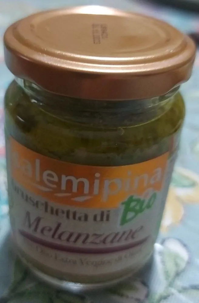Bruscetta di bio melanzane