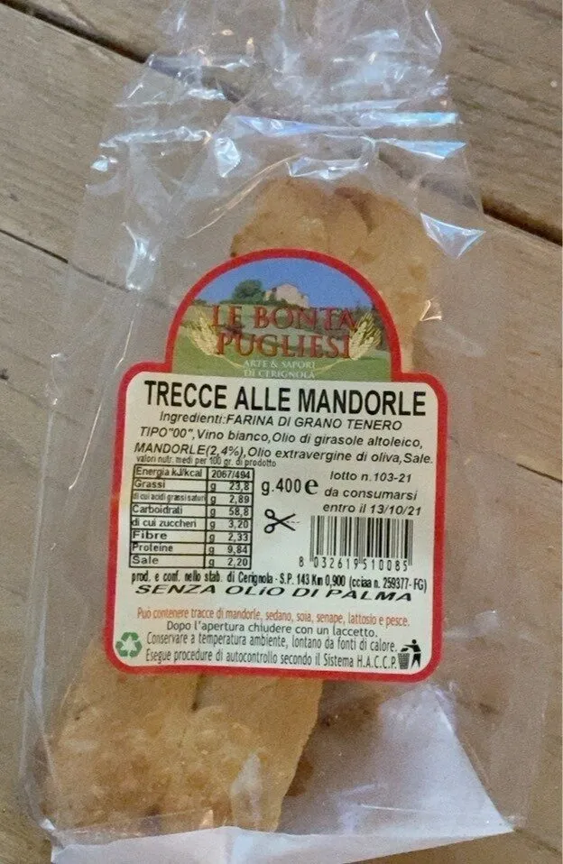 Trecce alle mandorle
