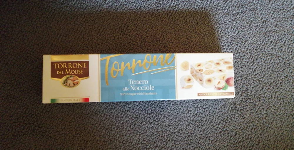 Torrone tenero alle nocciole