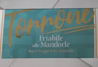 Torrone friabile alle mandorle