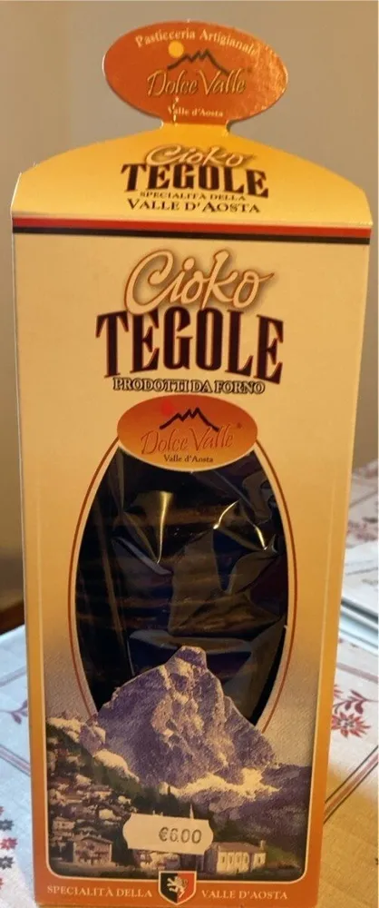 Tegole al cioccolato