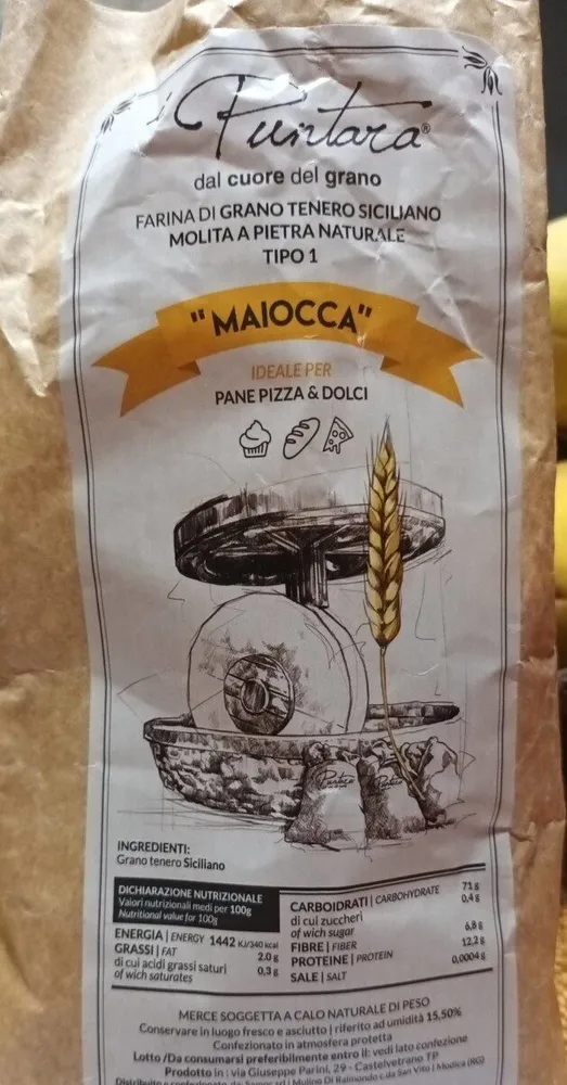 Farina di grano tenero siciliano