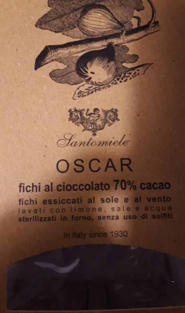 Oscar fichi al cioccolato