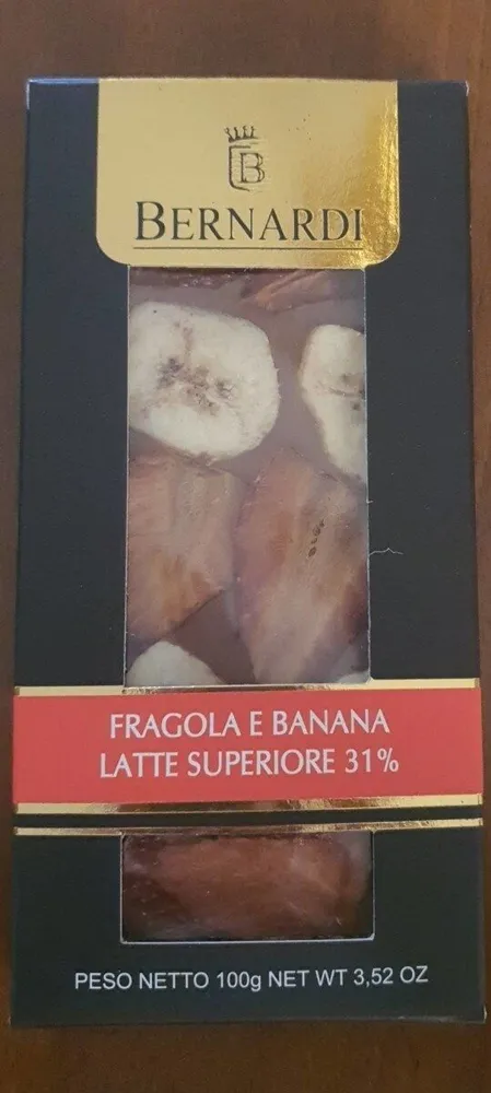 Cioccolato fragola e banana