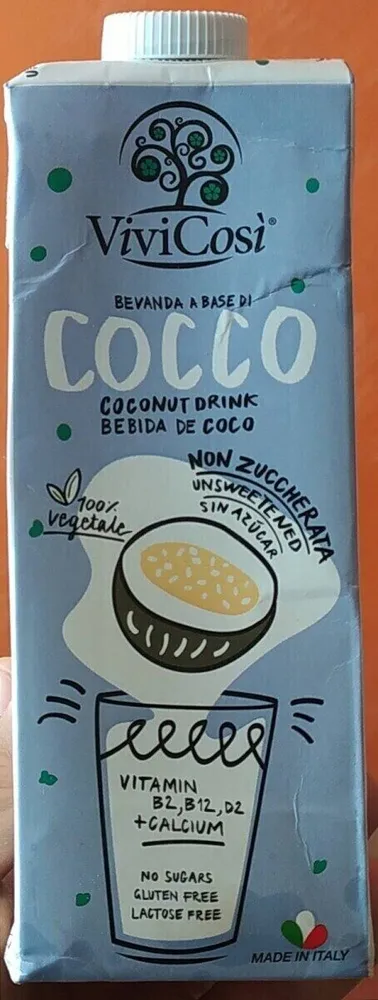 Cocco senza zucchero
