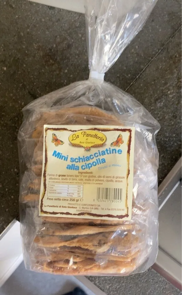 Mini schiacciatine alla cipolla
