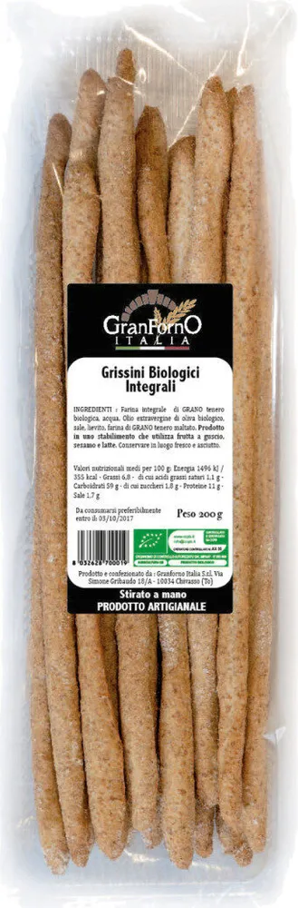 Grissini integrali bio