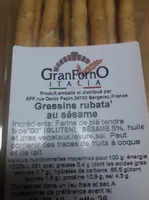 Gressins rubata au sésame