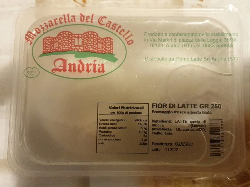 Mozzarella Del Castello