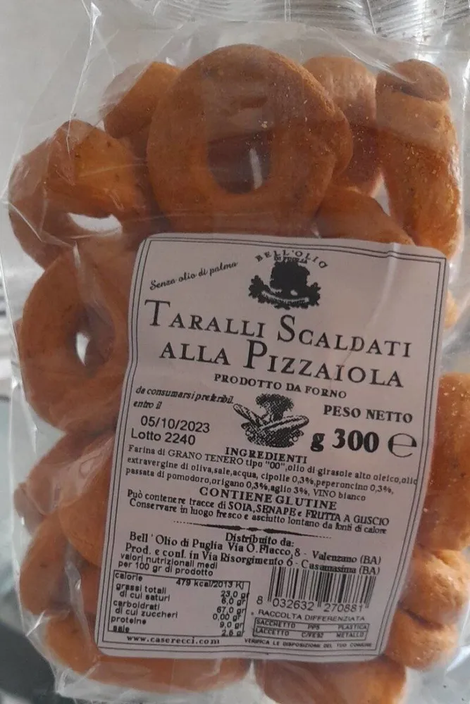 Taralli Scaldati Alla Pizzaiola