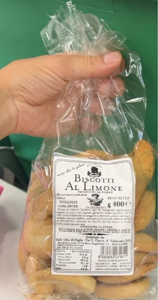 Biscotti Al Limone