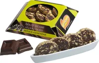 Dolce salame al cioccolato a fette senza glutine