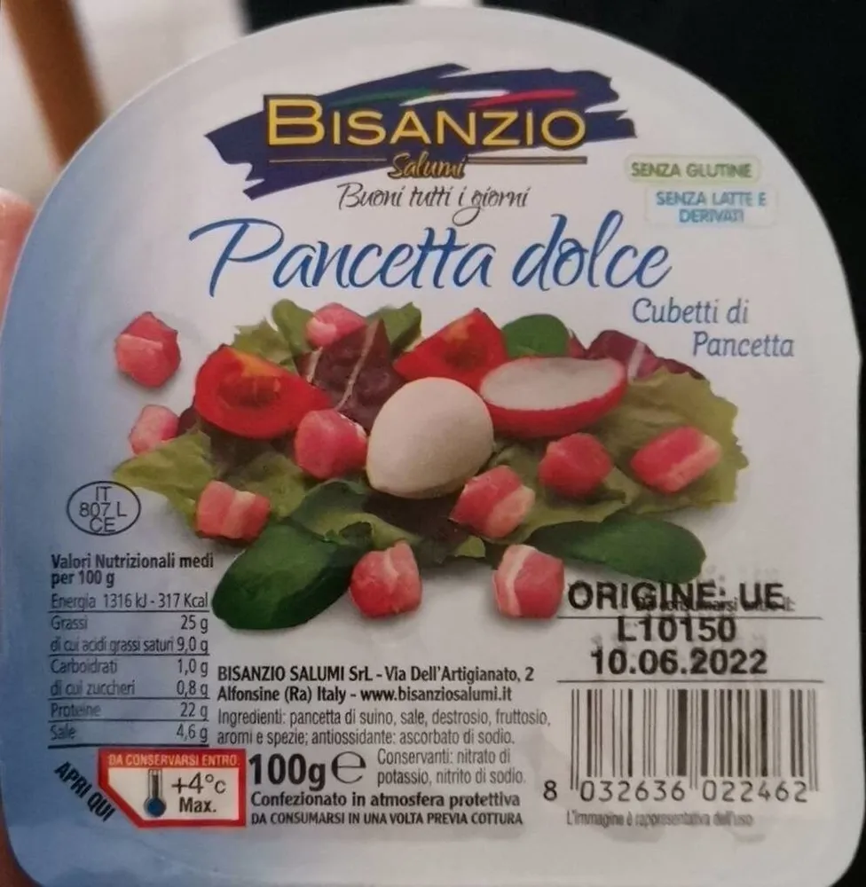 Pancetta dolce