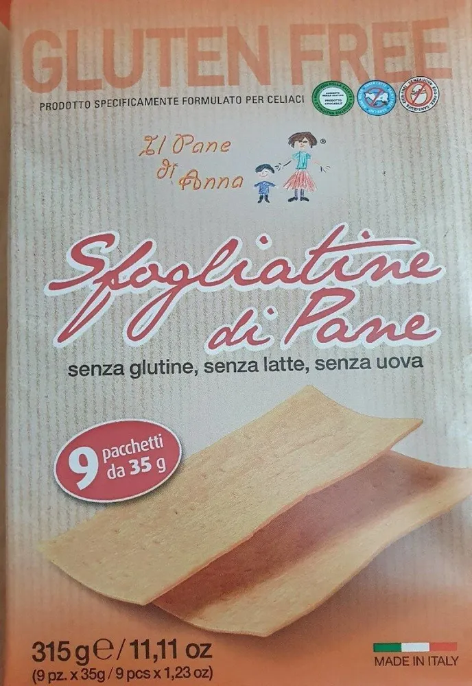 Sfogliatine di pane