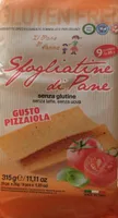 Sfogliatine di pane senza glutine gusto pizzaiola