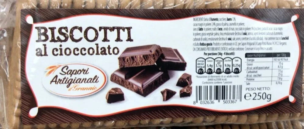 Biscotti al cioccolato