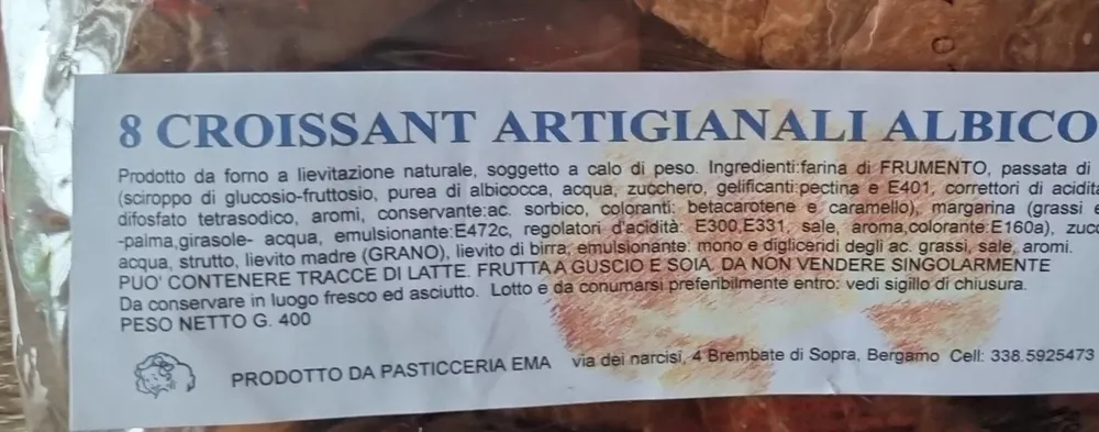 Croisant artigianali