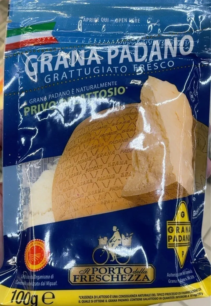 Grana padano grattuggiato