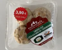 Canederli allo speck e formaggio