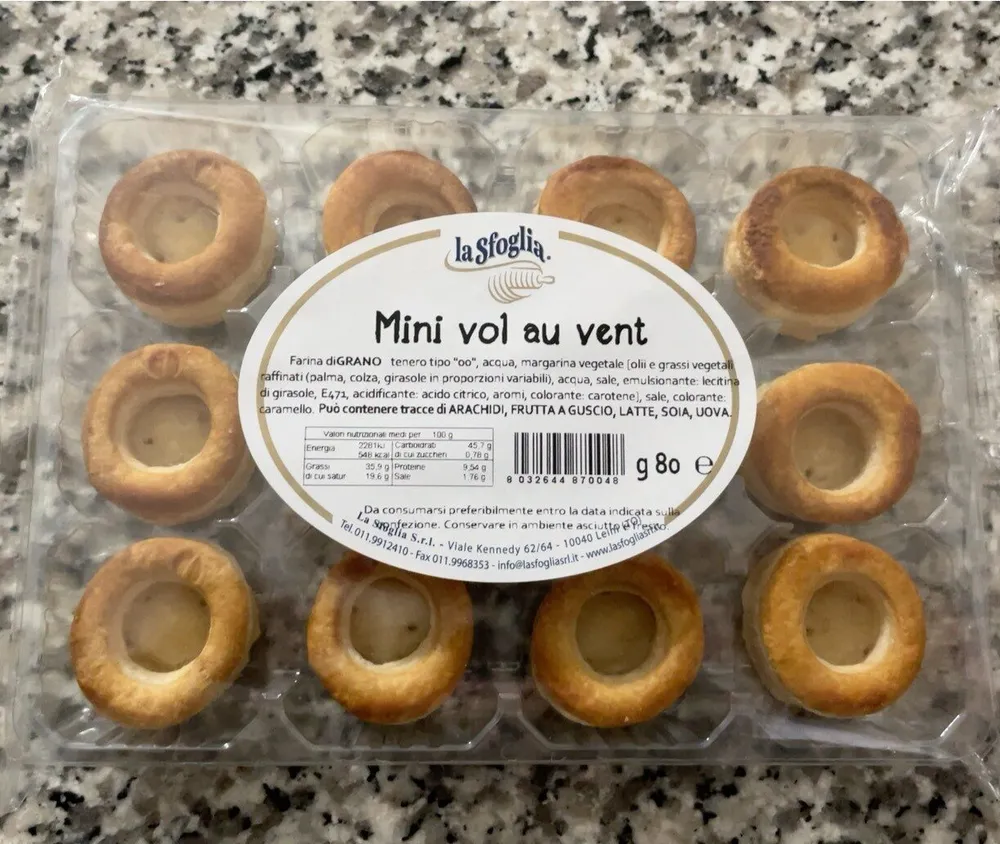 Mini vol au vent