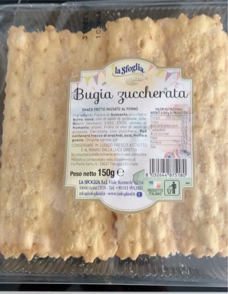 Bugia zuccherata