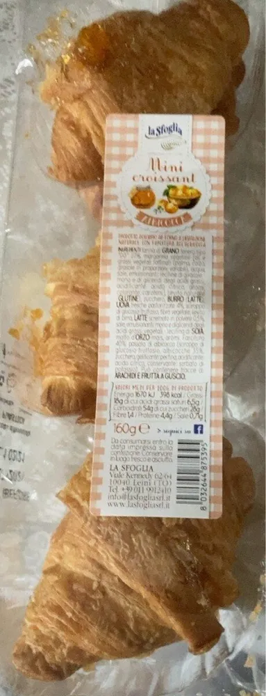 Mini croissant albicocca