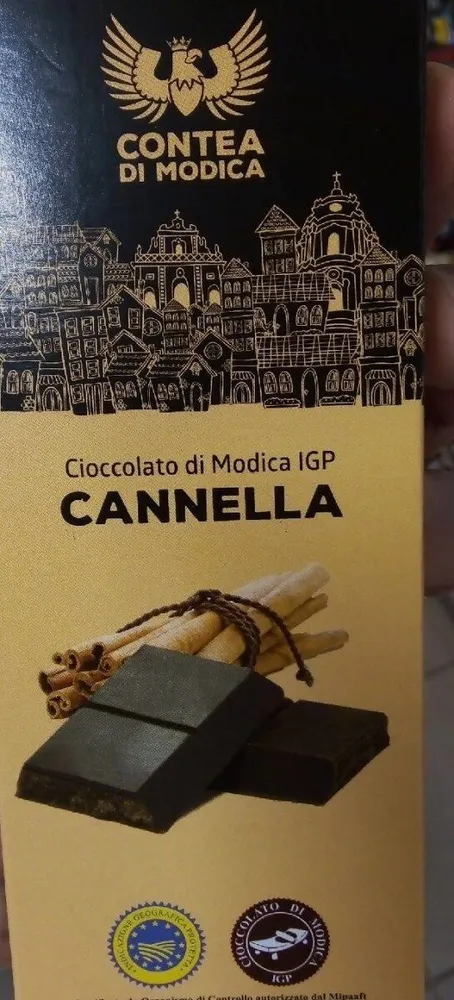 Cioccolato di Modica con cannella