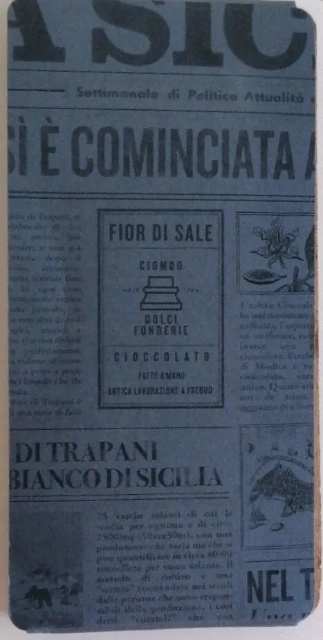 Cioccolato con fior di sale di trapani