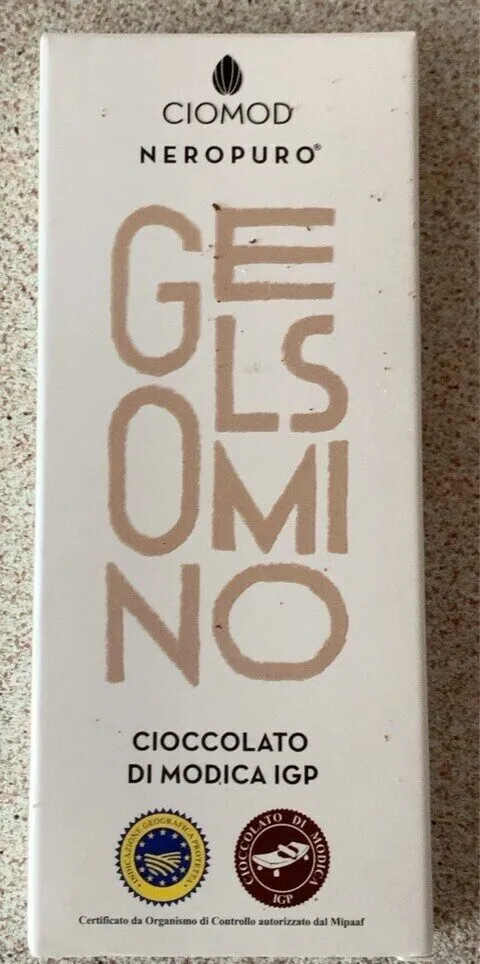 Neropuro Cioccolato di Modica Igp al Gelsomino