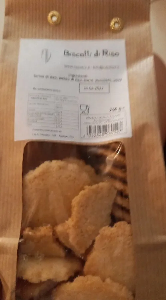 Biscotti di riso