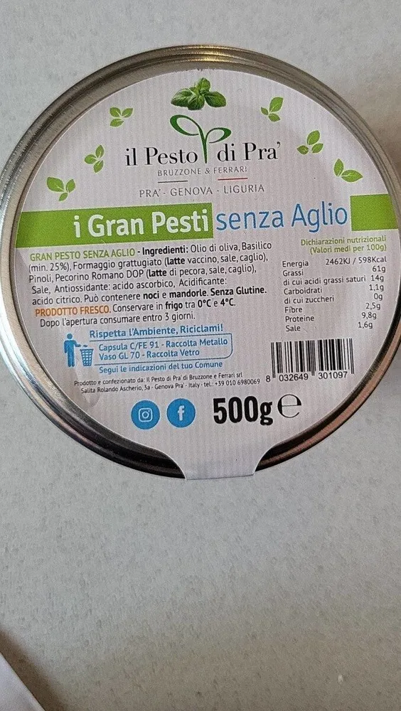 Il pesto di Pra'