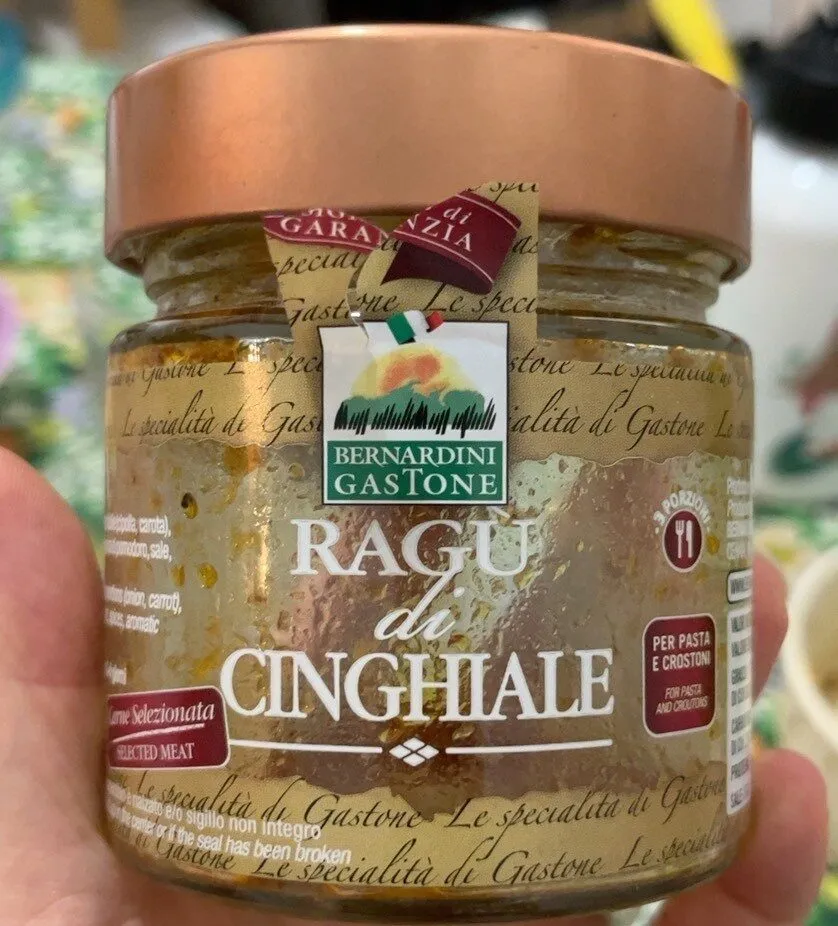 Ragu di cinghiale