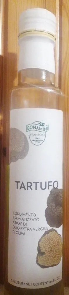 Condimento aromatozzato al tartufo a base di olio EVO
