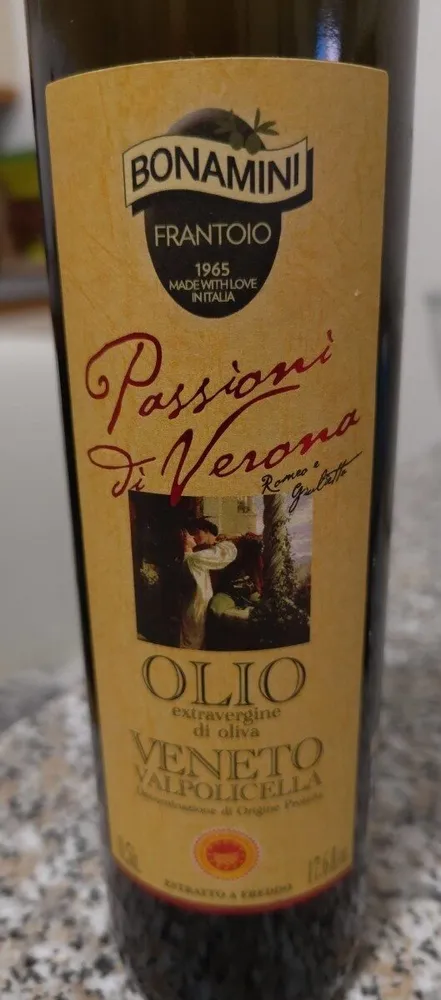 Olio evo Veneto Valpolicella