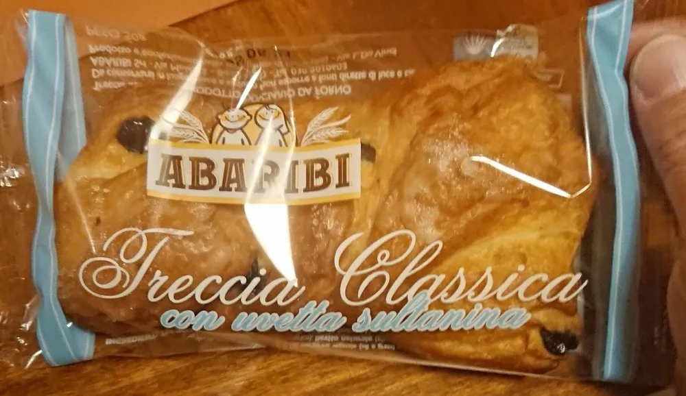 Treccia classica con uvetta sultanina