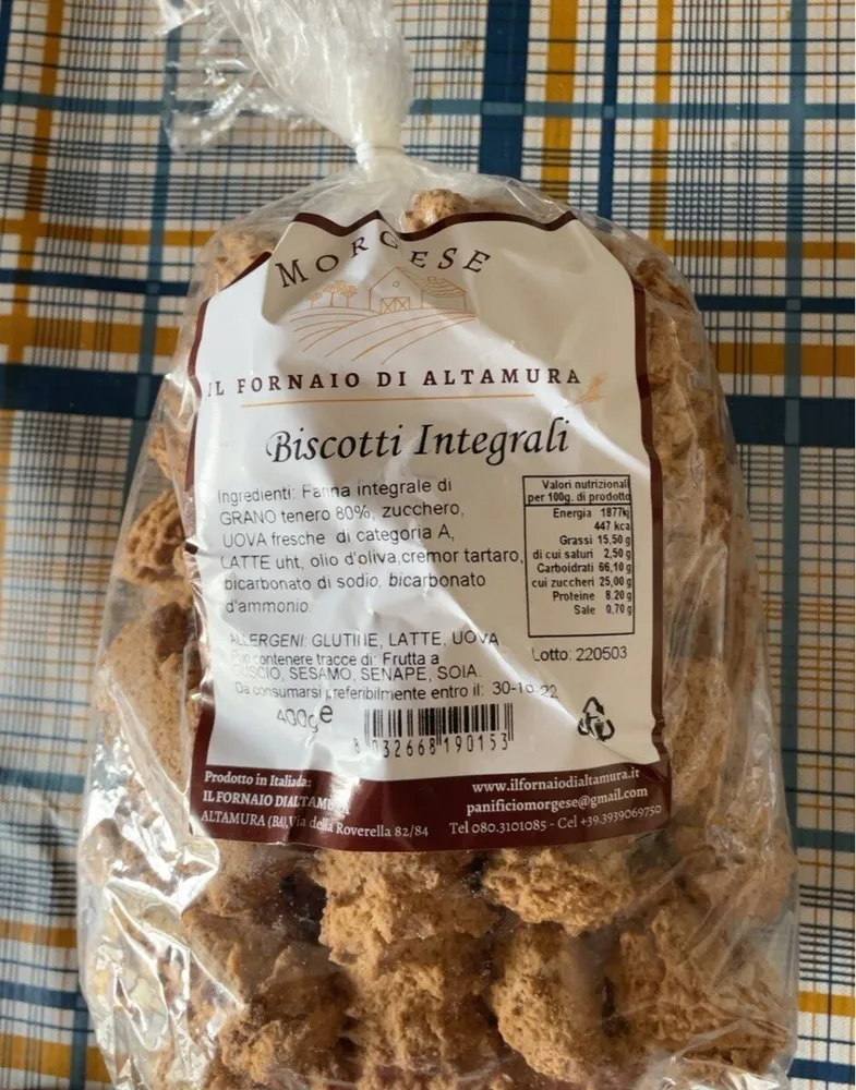 Biscotti integrali