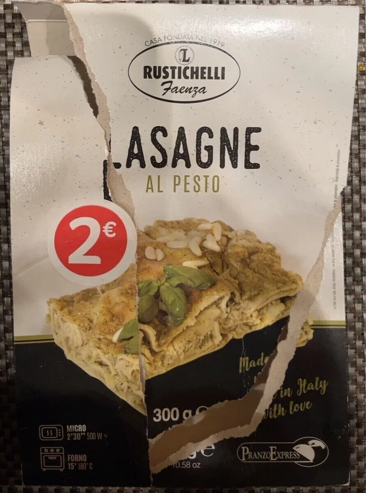 Lasagne al pesto