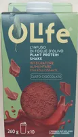 plant protein shake  chocolat/ crème de café