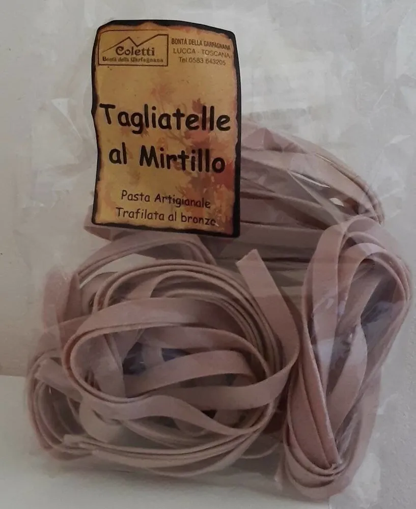 Tagliatelle al mirtillo